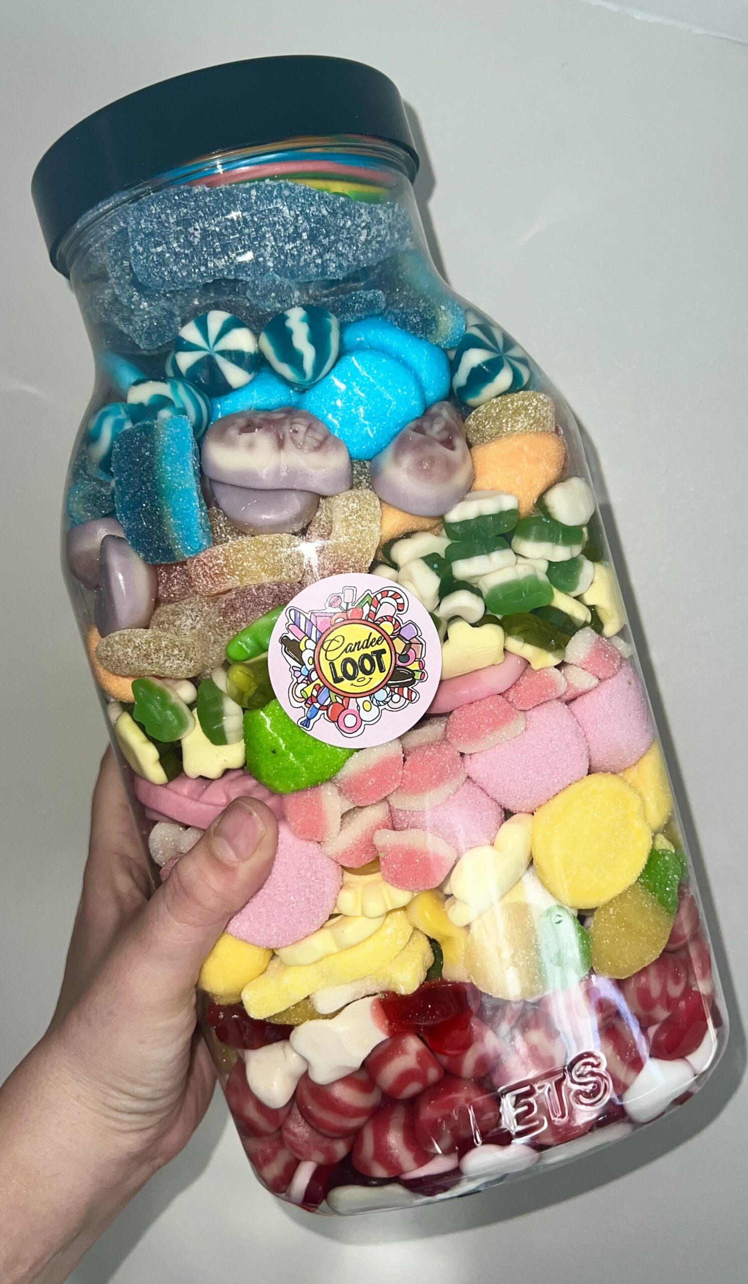 Large Fill a jar 3KG +extra Candeeloot