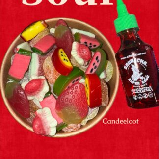 Fruit sweet bowl with sour sauce- (leave a note)